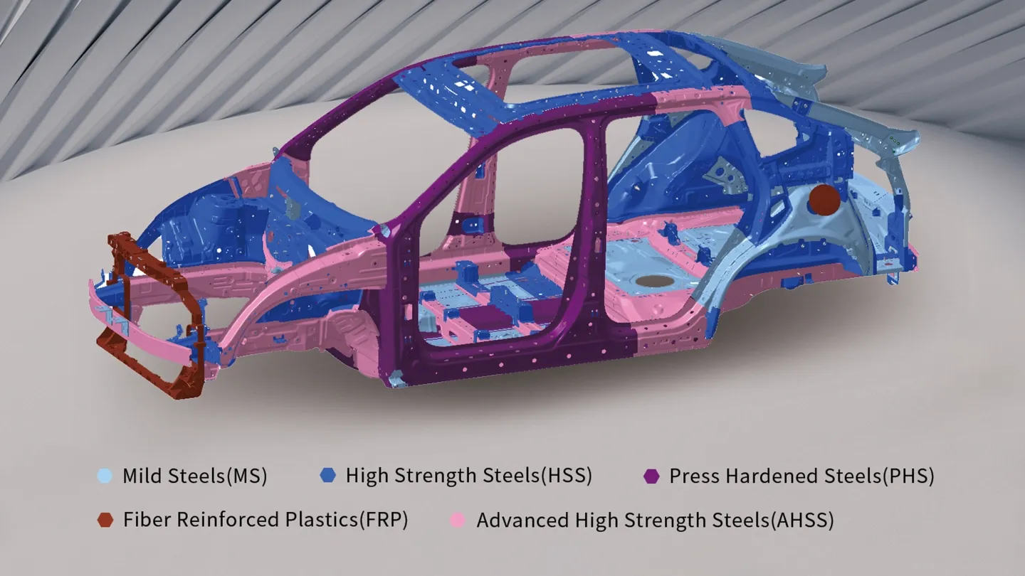 Vue arrière intérieure