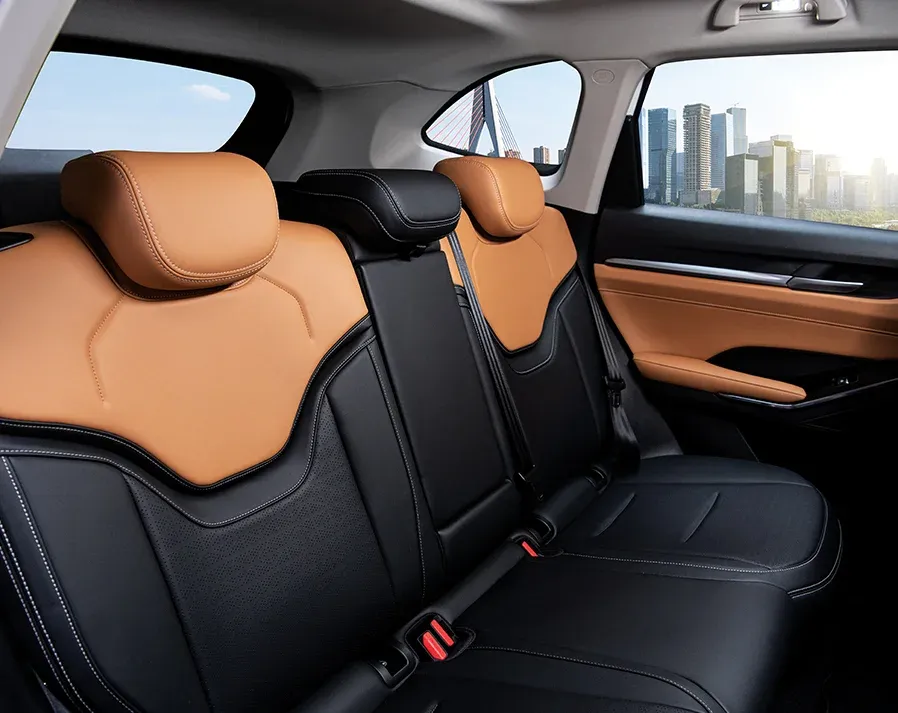 Vue avant intérieure