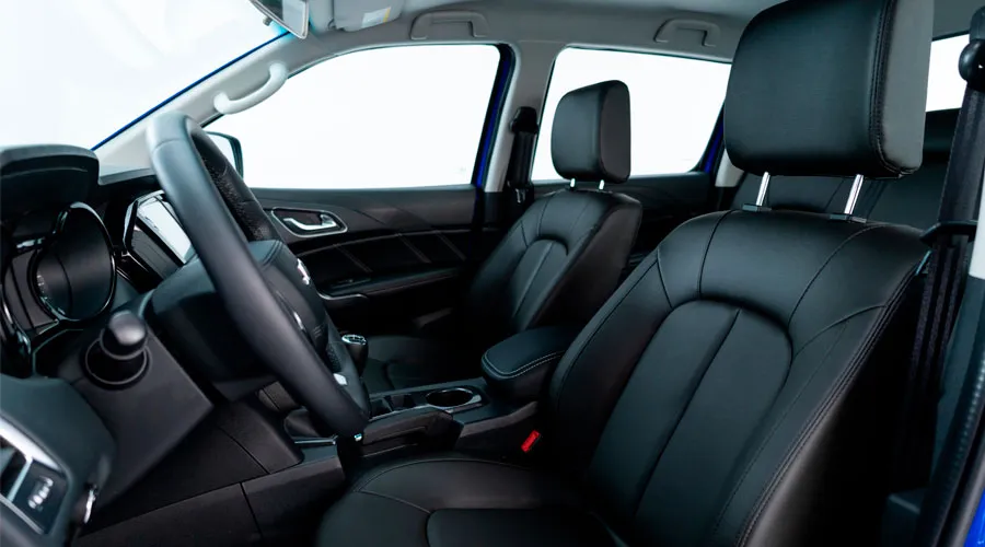 Vue arrière intérieure